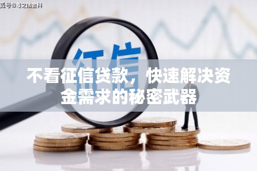 祁阳不看征信贷款，快速解决资金需求的秘密武器