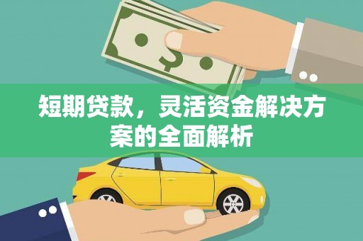 祁阳短期贷款，灵活资金解决方案的全面解析
