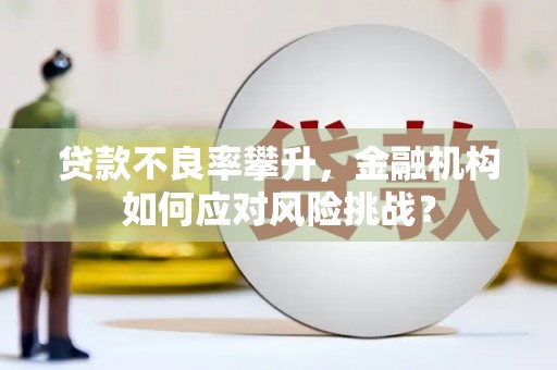 祁阳贷款不良率攀升，金融机构如何应对风险挑战？